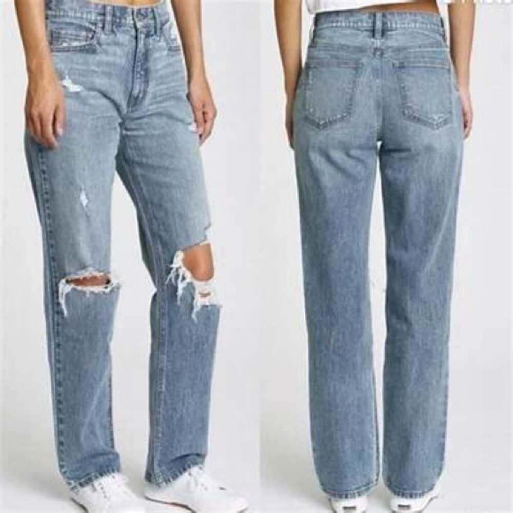 Eunina High Rise Light Blue Jeans